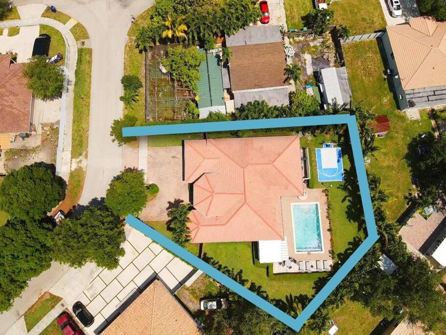 Miami 5Br Villa W Heated Pool, Games & Bbq L01 Cutler Bay Εξωτερικό φωτογραφία