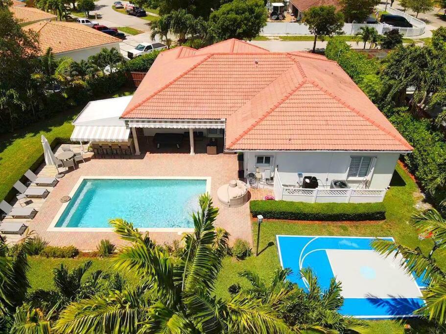 Miami 5Br Villa W Heated Pool, Games & Bbq L01 Cutler Bay Εξωτερικό φωτογραφία